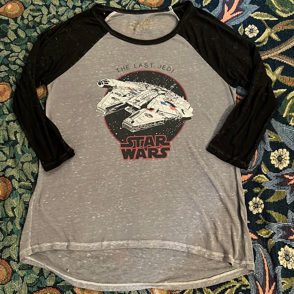 Star Wars High-Low 3/4 sleeve Shirt